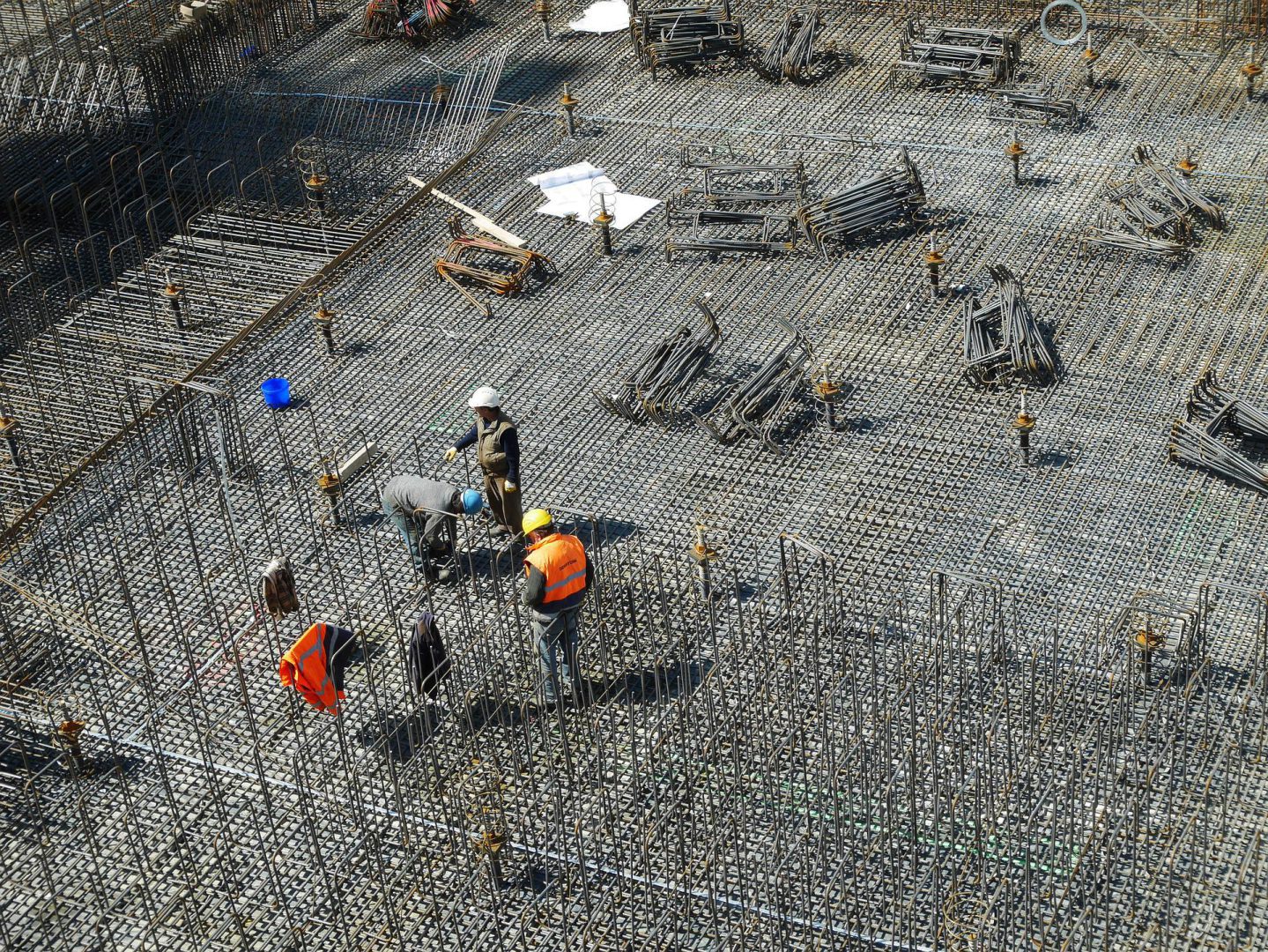construction site crane